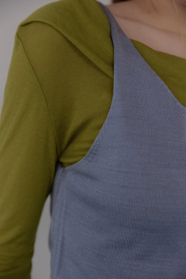 Uoov - Korean Women Fashion - #momslook - Live Knit Bustier - 5