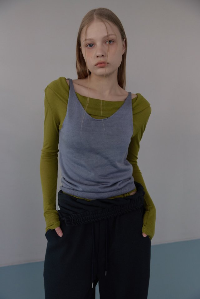 Uoov - Korean Women Fashion - #momslook - Live Knit Bustier - 6