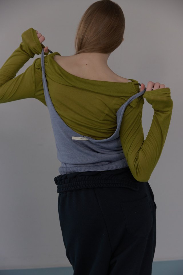 Uoov - Korean Women Fashion - #momslook - Live Knit Bustier - 7