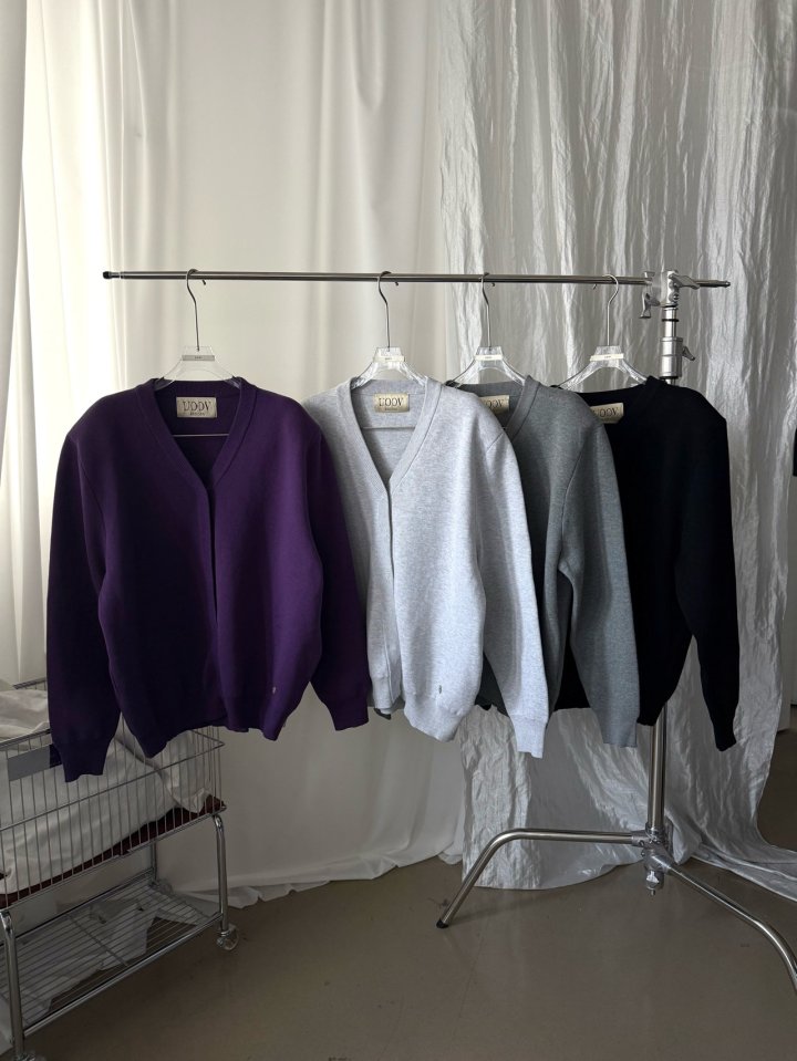 Uoov - Korean Women Fashion - #momslook - New Heel Cardigan