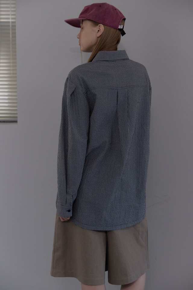 Uoov - Korean Women Fashion - #momslook - Roel Check Shirt - 12