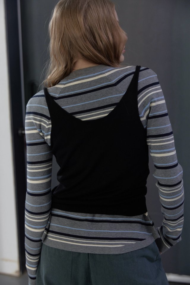 Uoov - Korean Women Fashion - #restrostyle - Live Knit Bustier - 12