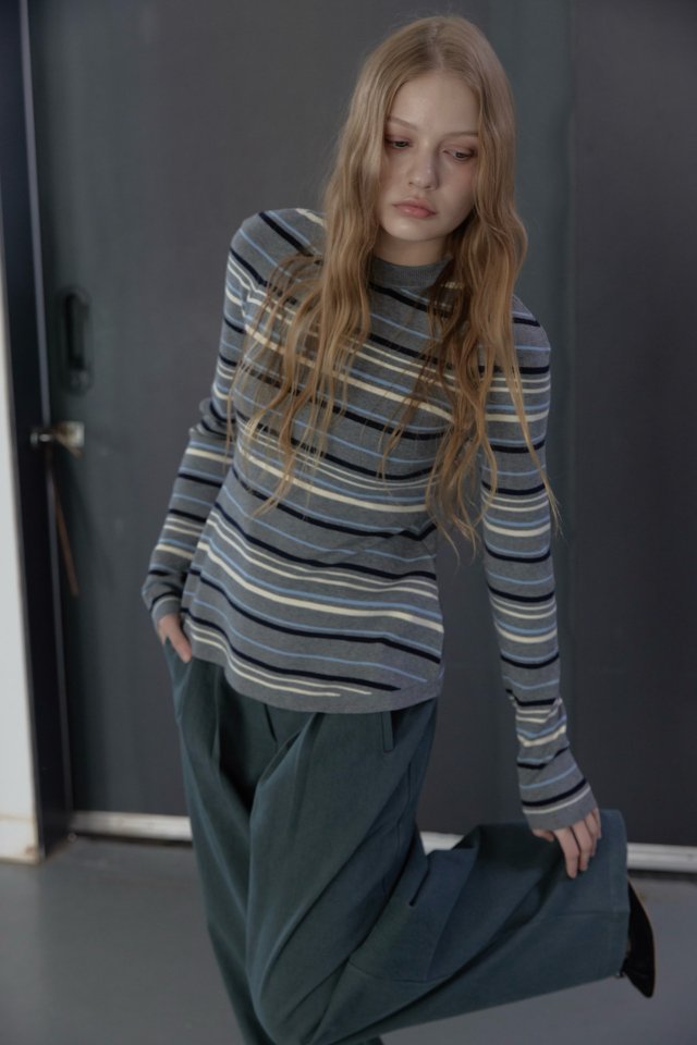 Uoov - Korean Women Fashion - #restrostyle - Shoulder Knit - 10
