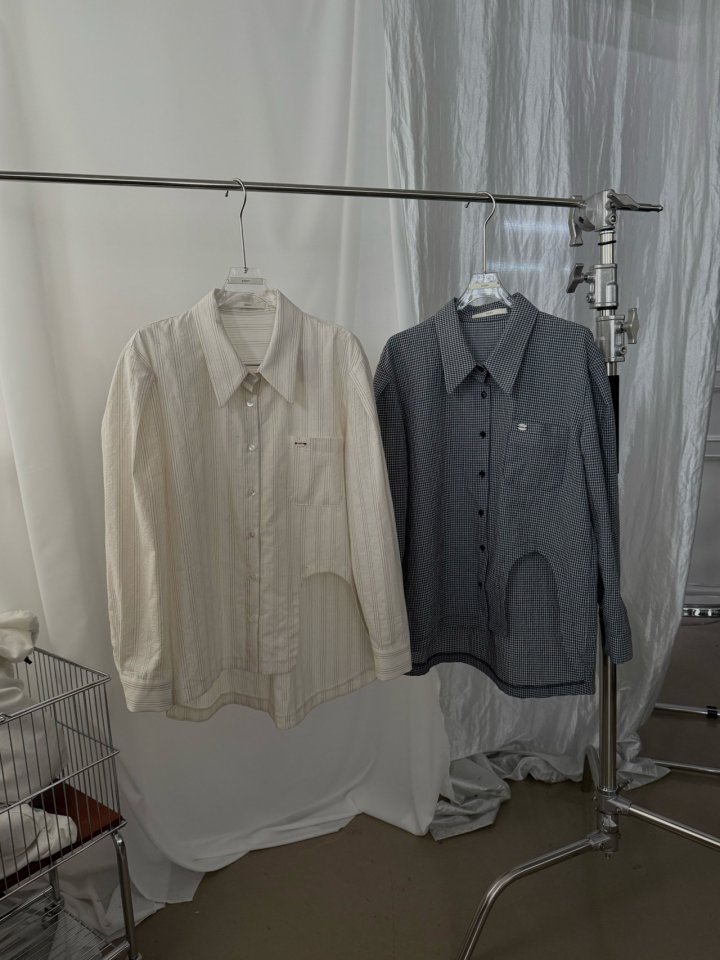 Uoov - Korean Women Fashion - #restrostyle - Roel Check Shirt