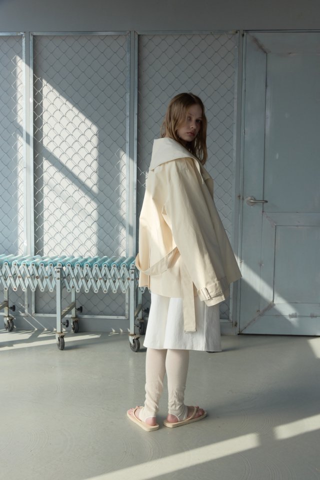 Uoov - Korean Women Fashion - #womensfashion - Bold Collar Trench Jacket - 9