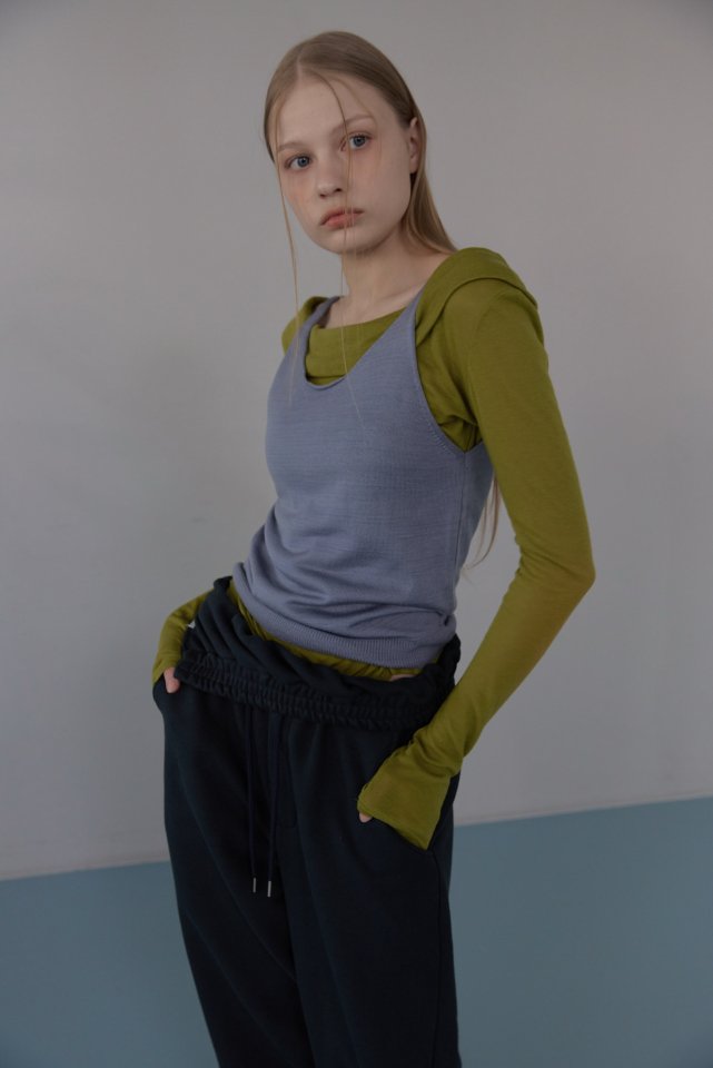 Uoov - Korean Women Fashion - #momslook - Live Knit Bustier - 4
