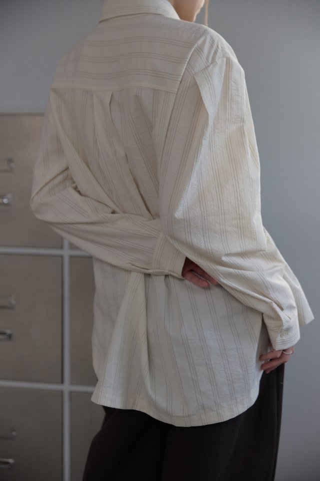 Uoov - Korean Women Fashion - #womensfashion - Roel Stripe Shirt - 8