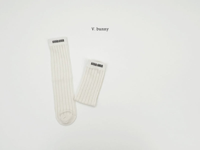 V Bunny - Korean Children Fashion - #Kfashion4kids - Minmin Socks Set - 5