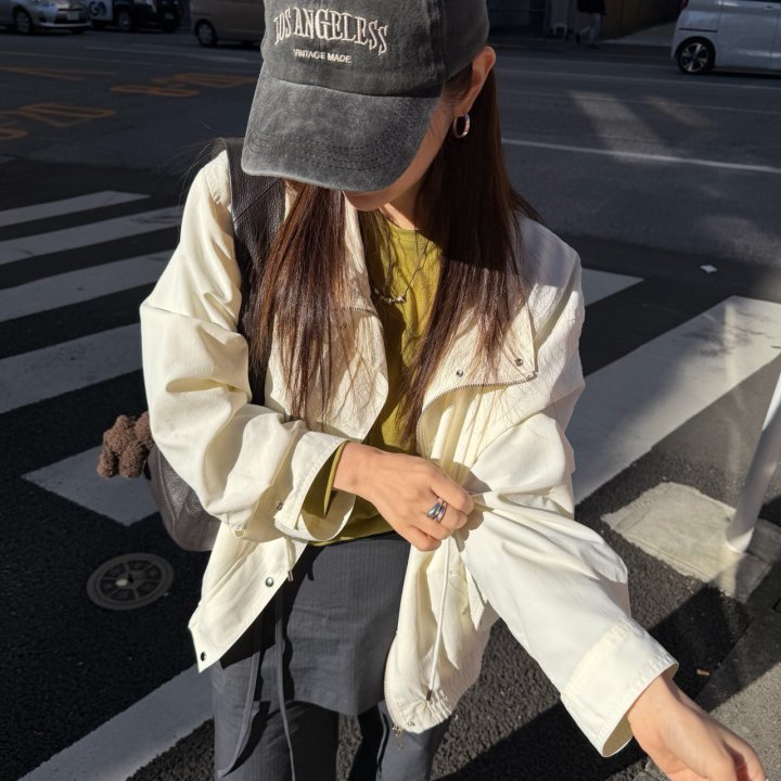 Wearableremake - Korean Women Fashion - #momslook - Ross Pigment Ball Cap - 3