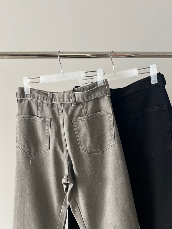 Wearableremake - Korean Women Fashion - #momslook - Buffet Denim Pants - 2