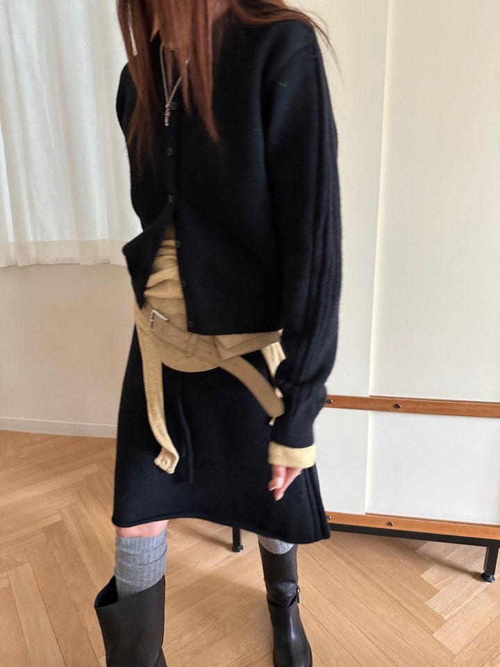 Wearableremake - Korean Women Fashion - #momslook - Rubber Skirt - 12