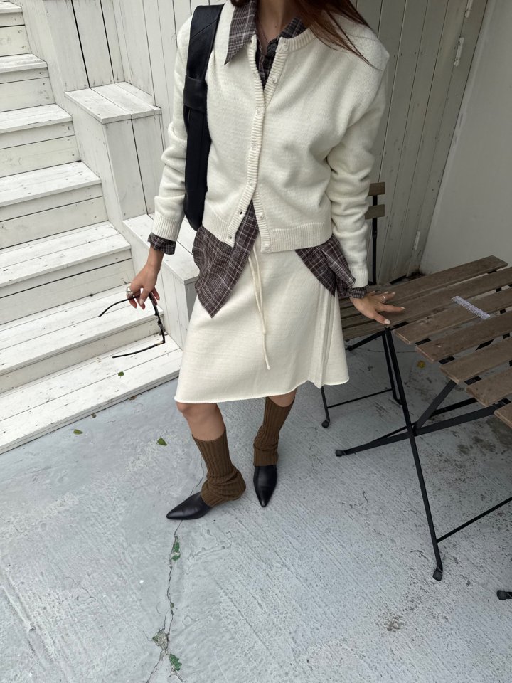Wearableremake - Korean Women Fashion - #romanticstyle - Rubber Skirt - 6