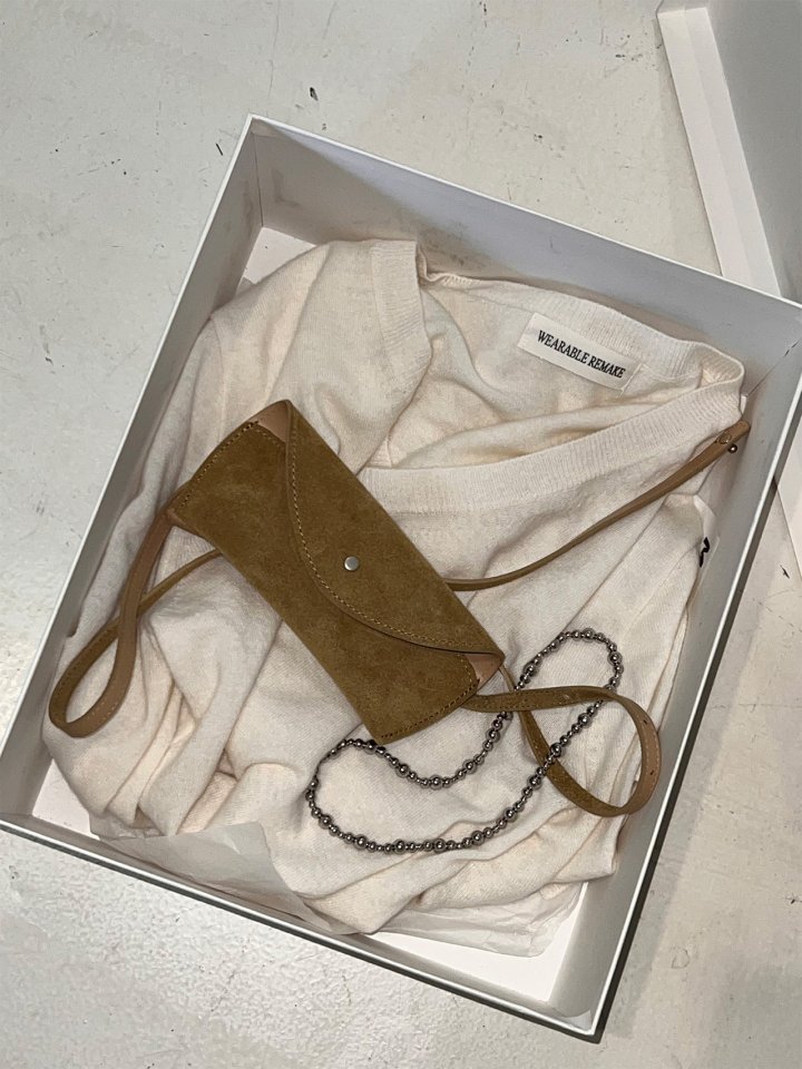 Wearableremake - Korean Women Fashion - #thelittlethings - One-Button Belt Bag