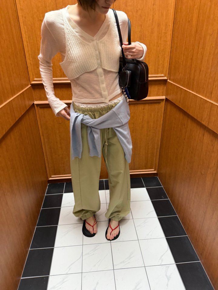 Wearableremake - Korean Women Fashion - #thatsdarling - See-Through Cardigan - 4