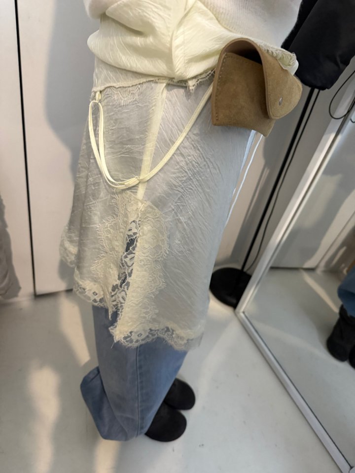 Wearableremake - Korean Women Fashion - #womensfashion - One-Button Belt Bag - 11