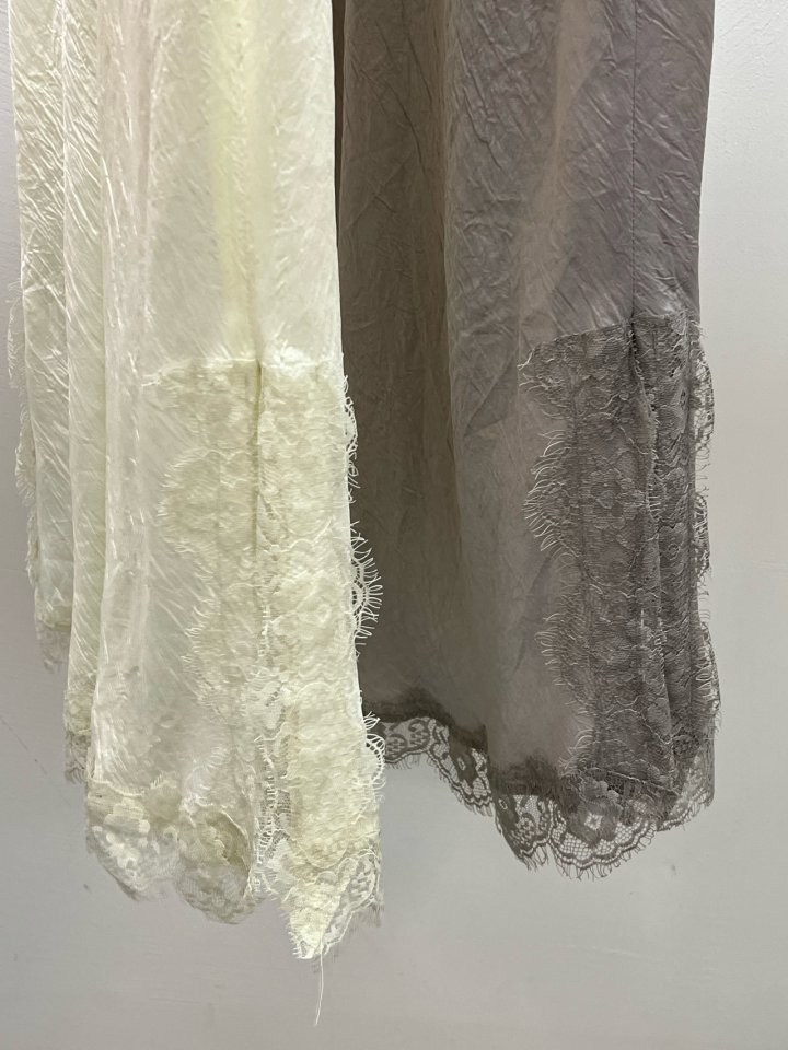 Wearableremake - Korean Women Fashion - #womensfashion - Lace Slip One-piece - 3