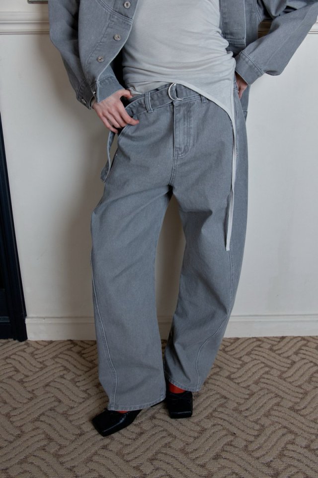 Wearableremake - Korean Women Fashion - #womensfashion - Buffet Denim Pants - 3