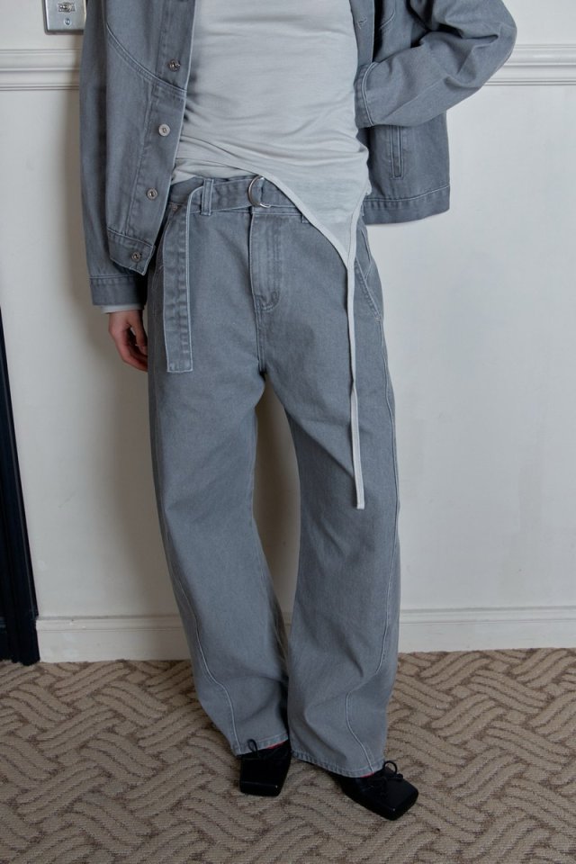 Wearableremake - Korean Women Fashion - #womensfashion - Buffet Denim Pants - 7
