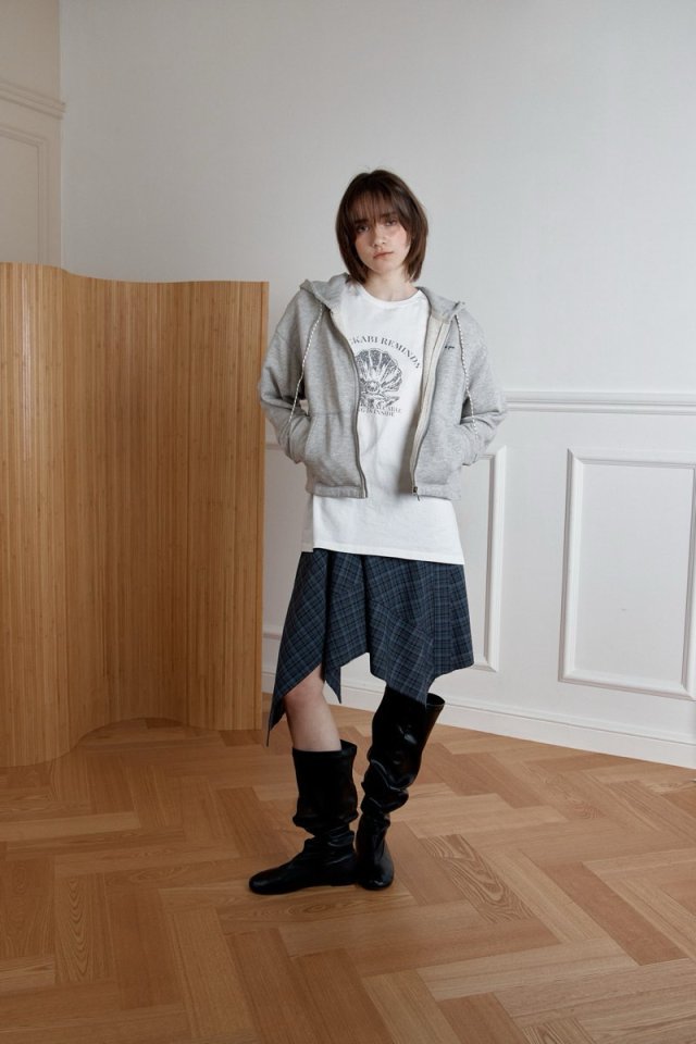 Wearableremake - Korean Women Fashion - #womensfashion - Y Hoodie Zip-Up - 10