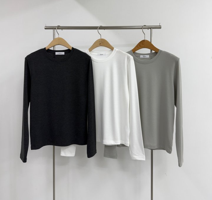 Yikho - Korean Women Fashion - #momslook - Mild Tee