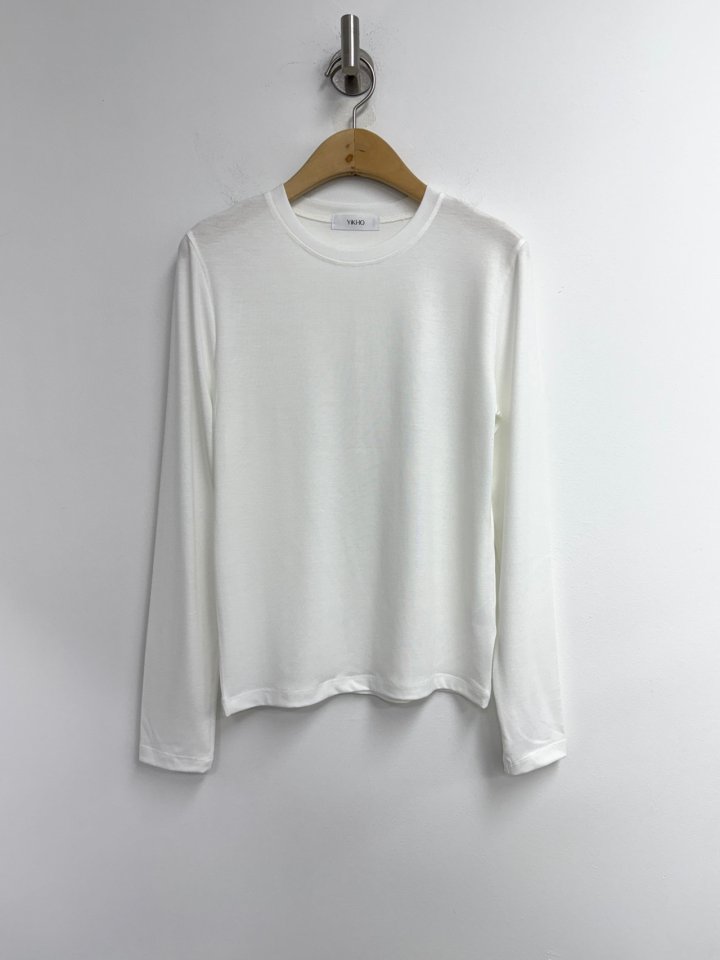Yikho - Korean Women Fashion - #momslook - Mild Tee - 7