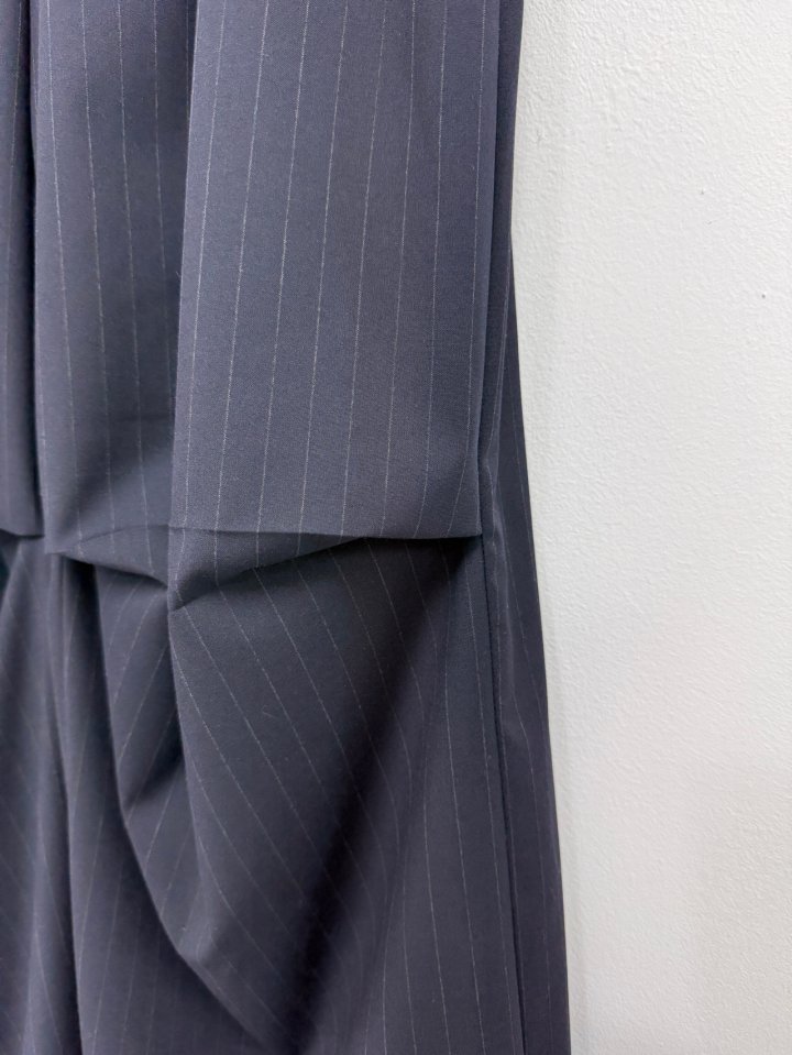 Yikho - Korean Women Fashion - #momslook - Stripe Pants - 12