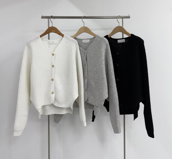 Yikho - Korean Women Fashion - #momslook - Acne Y Cardigan - 2