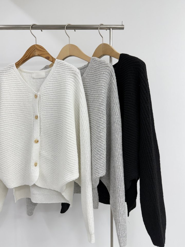Yikho - Korean Women Fashion - #womensfashion - Acne Y Cardigan - 4