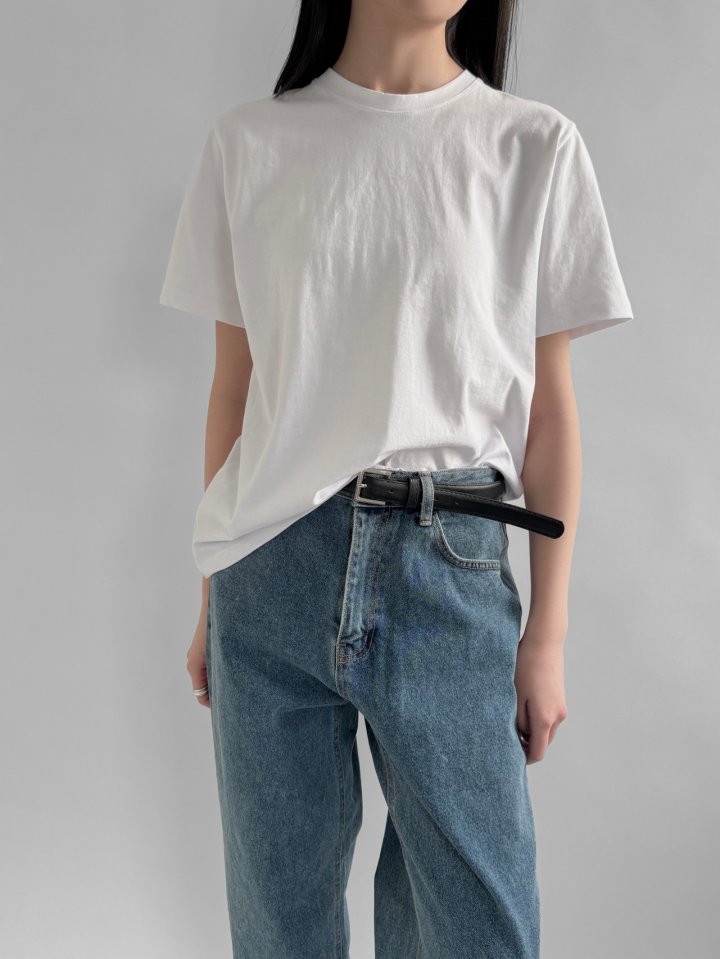 Yikho - Korean Women Fashion - #momslook - Kuho Short-Sleeve Tee - 7