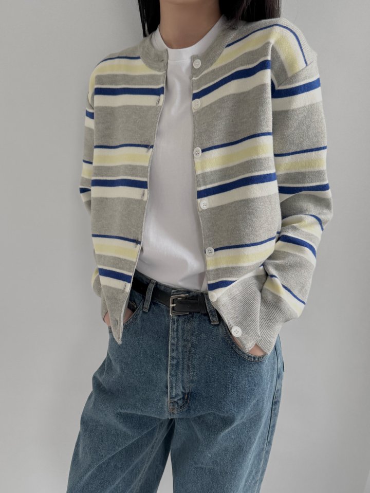 Yikho - Korean Women Fashion - #momslook - Wendy Y Cardigan - 2