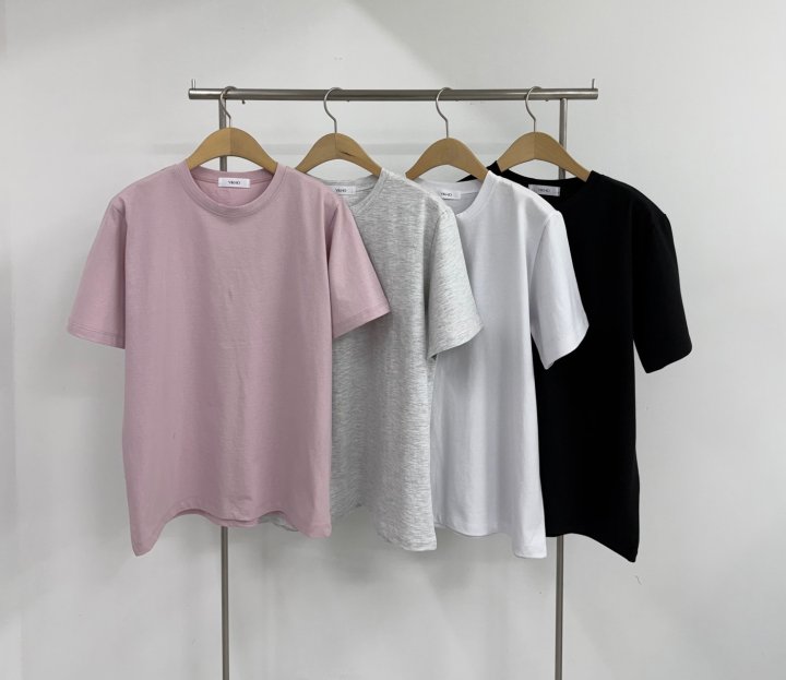 Yikho - Korean Women Fashion - #pursuepretty - Kuho Short-Sleeve Tee - 11