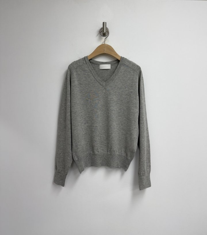 Yikho - Korean Women Fashion - #vintageinspired - City V Knit - 10