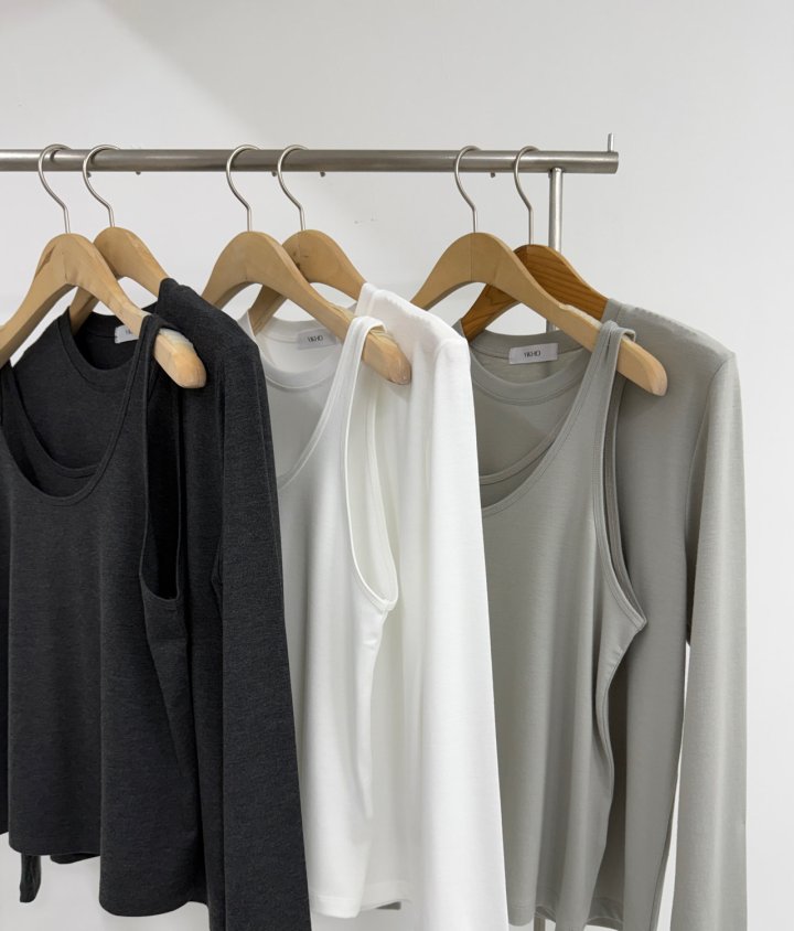 Yikho - Korean Women Fashion - #womensfashion - Mild Tee - 6