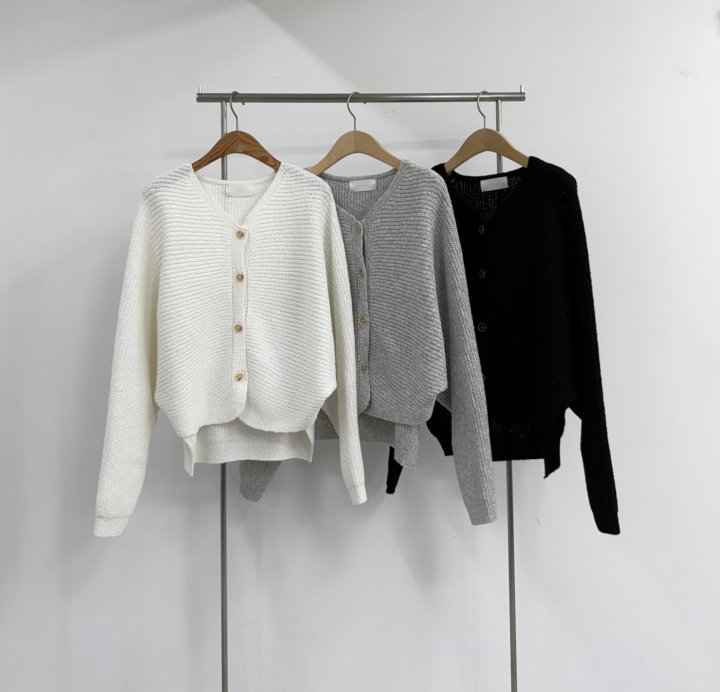 Yikho - Korean Women Fashion - #womensfashion - Acne Y Cardigan
