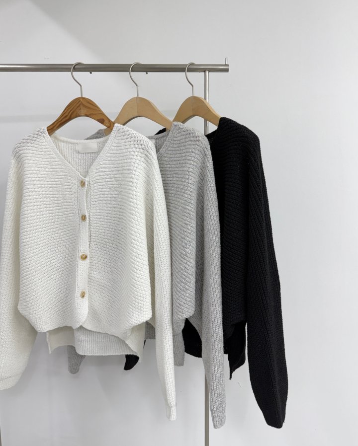 Yikho - Korean Women Fashion - #womensfashion - Acne Y Cardigan - 3