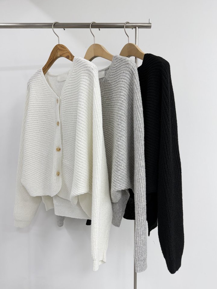 Yikho - Korean Women Fashion - #womensfashion - Acne Y Cardigan - 5