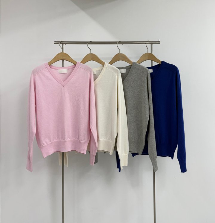 Yikho - Korean Women Fashion - #womensfashion - City V Knit