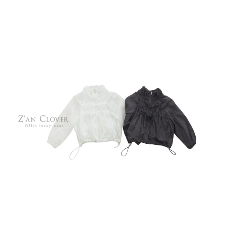 Zan Clover - Korean Children Fashion - #Kfashion4kids - Ribbon Wind Jumper - 2