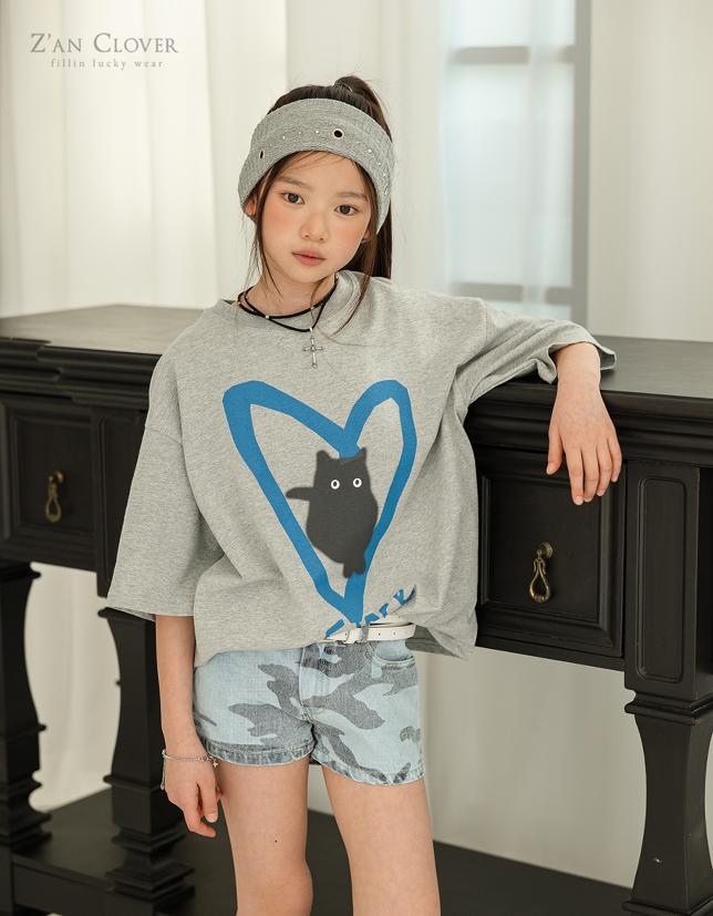 Zan Clover - Korean Children Fashion - #Kfashion4kids - Denim Camo Shorts - 3