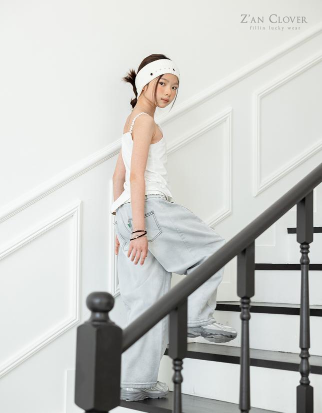 Zan Clover - Korean Children Fashion - #Kfashion4kids - Awesome Lace Sleeveless Top - 5