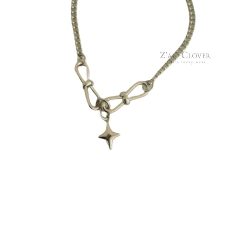 Zan Clover - Korean Children Fashion - #childofig - Star Chain Bracelet - 3