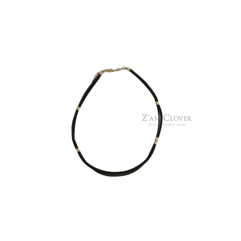 Zan Clover - Korean Children Fashion - #childofig - Cord Choker - 2