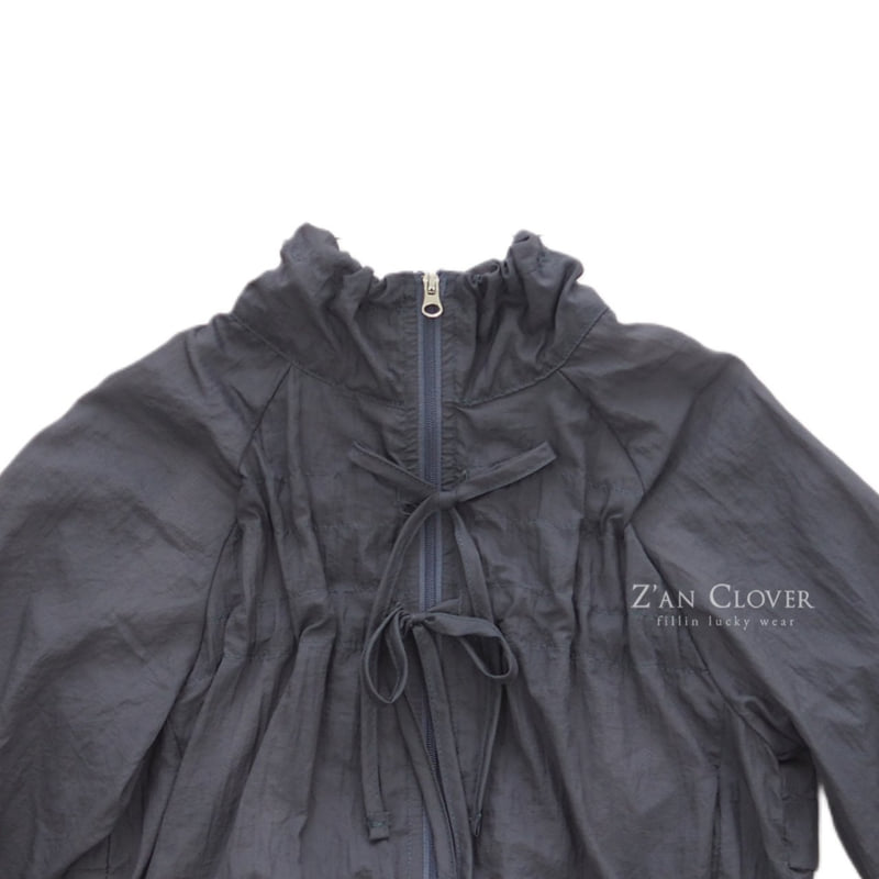 Zan Clover - Korean Children Fashion - #childofig - Ribbon Wind Jumper - 10