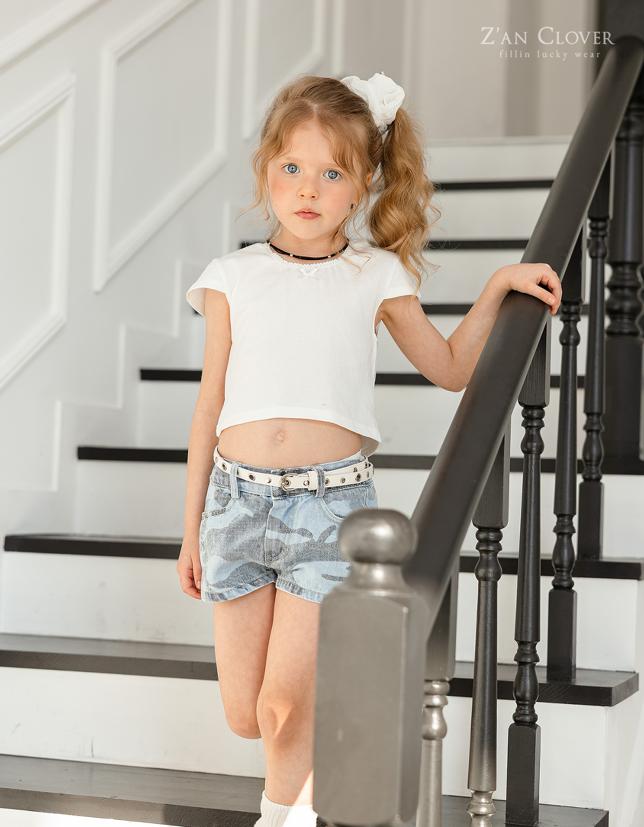 Zan Clover - Korean Children Fashion - #childofig - Plain Ribbon Tee - 9