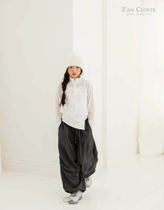 Zan Clover - Korean Children Fashion - #childrensboutique - Nylon Balloon Pants - 7