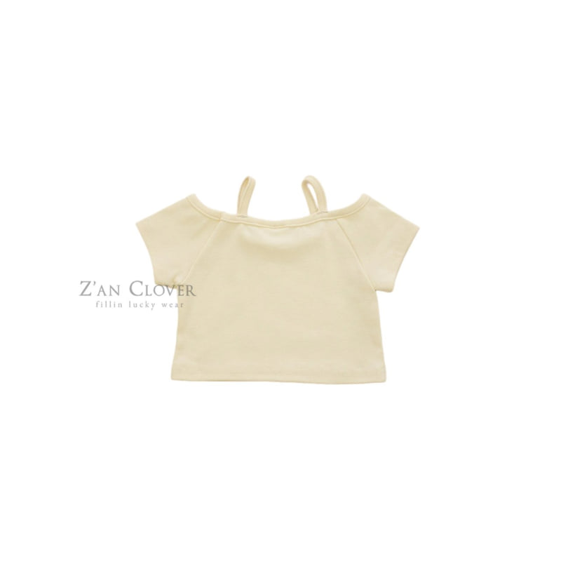 Zan Clover - Korean Children Fashion - #designkidswear - Hotfix Star Crop Tee - 6