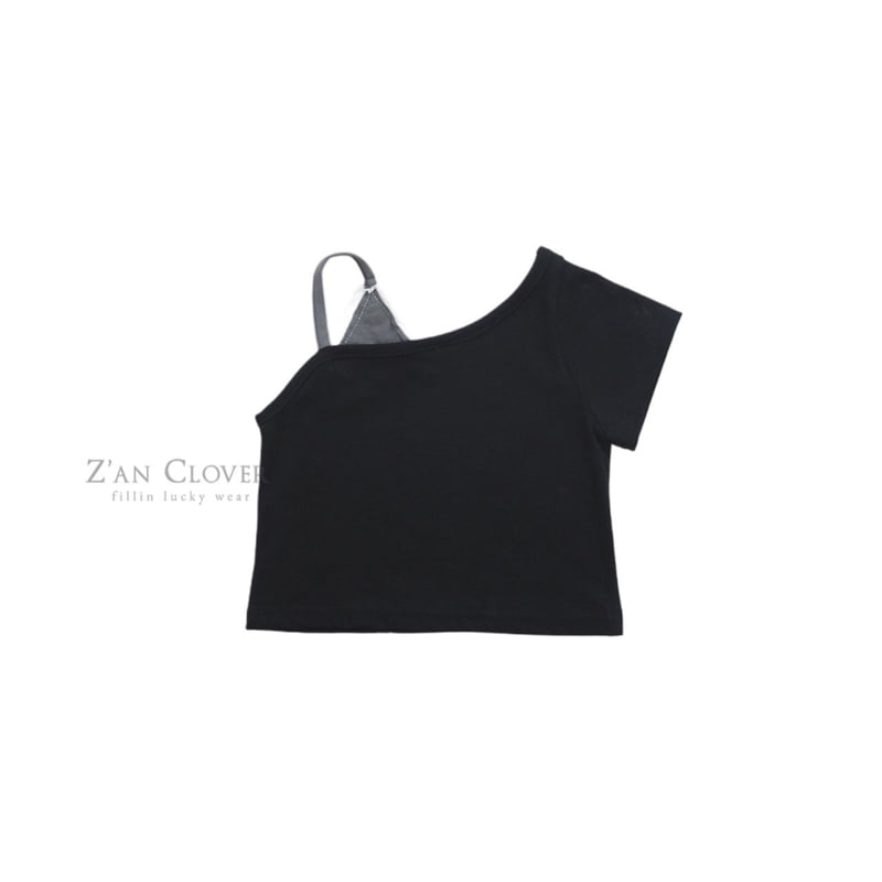 Zan Clover - Korean Children Fashion - #discoveringself - Lace Strap Punk Tee - 10