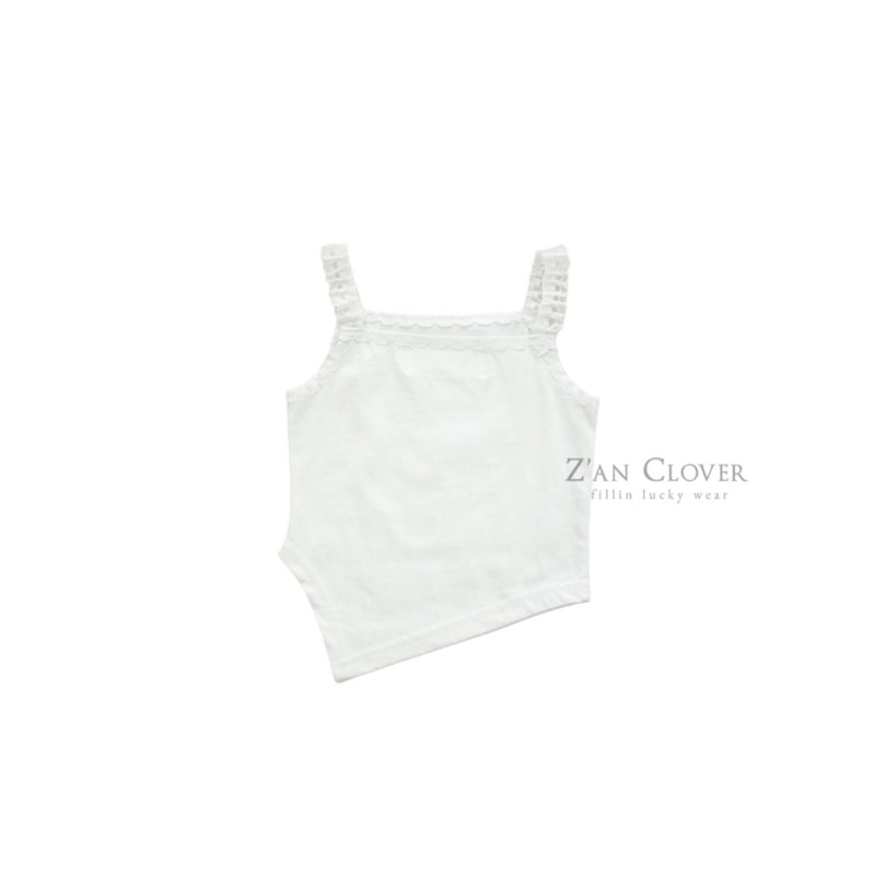 Zan Clover - Korean Children Fashion - #fashionkids - Awesome Lace Sleeveless Top - 5