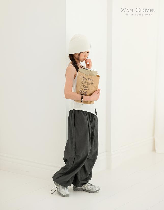Zan Clover - Korean Children Fashion - #fashionkids - Nylon Balloon Pants - 10