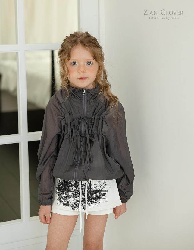 Zan Clover - Korean Children Fashion - #fashionkids - Ribbon Wind Jumper - 3
